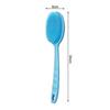 Silicone Body Scrubber Exfoliator with Handle Gentle Back Bath Brush Deep Cleansing Bath Brush Promote Blood Circulation Shower Loofah for Shower