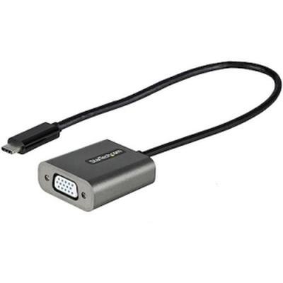 StarTech.com CDP2VGAEC - USB C 1080p To VGA Converter - USB Type-C To VGA Display - 30cm Cable