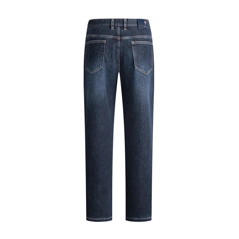Navigare Men's Fleece-Lined Straight-Leg Jeans