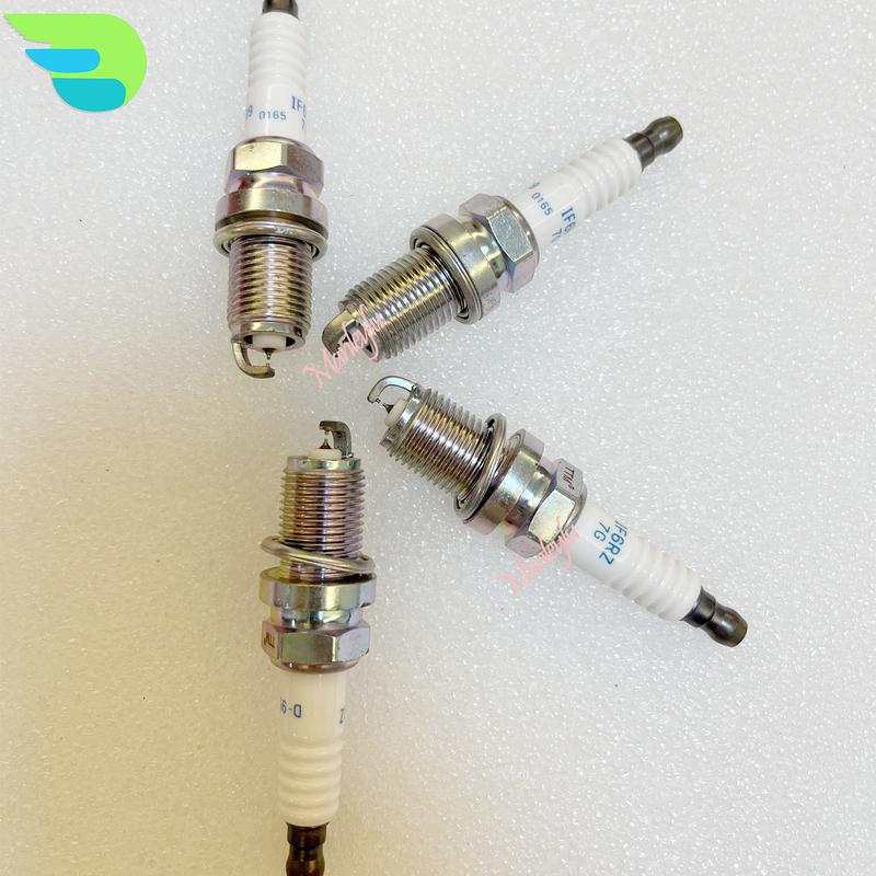 4PCS Double Iridium Spark Plug For Candles NISSAN 22401-53V16 SUBARU 22401-AA400 VOLVO 30637308 8692072