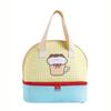 Cartoon Cats Lunch Bag with 2 Main Compartments Thermal Cooler Bag Lunch Case Insulated Bag Cooler Bag Lunch Box