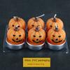 Holiday gifts, Christmas ghost festival party supplies, funny candles, pumpkin small candles, Halloween plastic arts candles