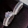 Couple Wedding Ring Set - Two-piece Ring Finger Ring Shining Brightly