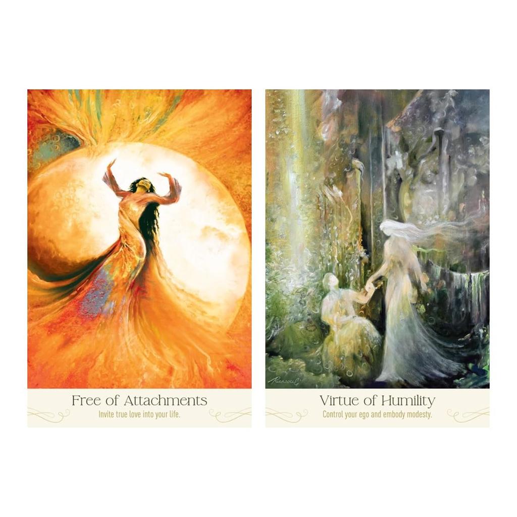 Kancharo Oracle Tarot Card Reading Set Journey Includes Japanese Oracle Card Basic Instructions Pouch Cards, 44-Card [Soul's Oracle] & (Authentic)