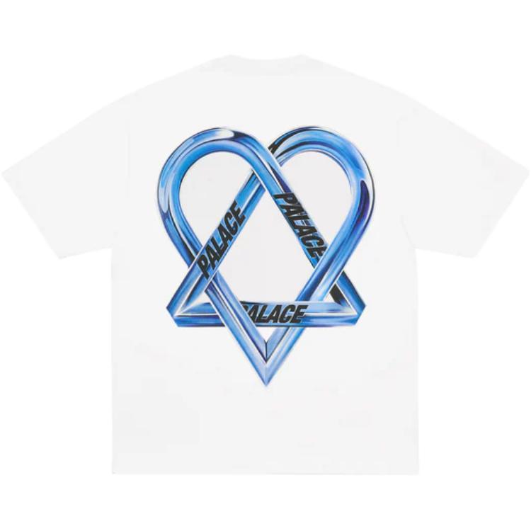 

Palace Футболка Tri-Gram Белая Унисекс Топы P29TS092 M