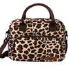 Große Kapazität Leopardenmuster Oxford-Stoff Umhänge-Lunchtasche, Amerikanische modern minimalistische Hand-Trage-Mami-Kühlbox