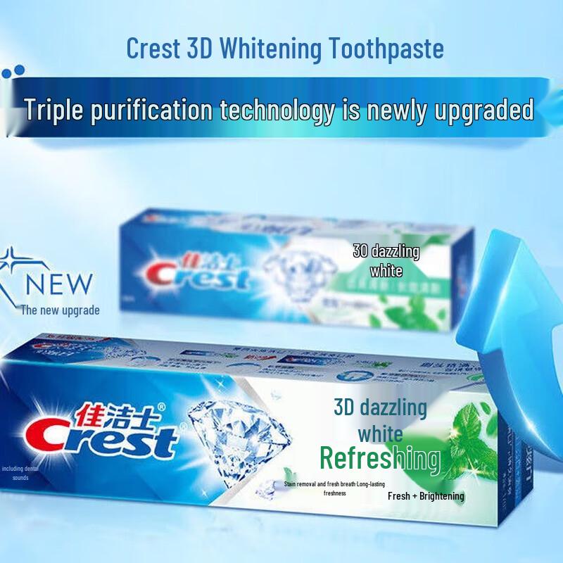 Crest 3D White Enamel Fresh Toothpaste