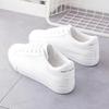 Women Sneakers Autumn Leather Light White Sneaker Female Platform Vulcanized Shoes Spring Casual Breathable Sports Shoe