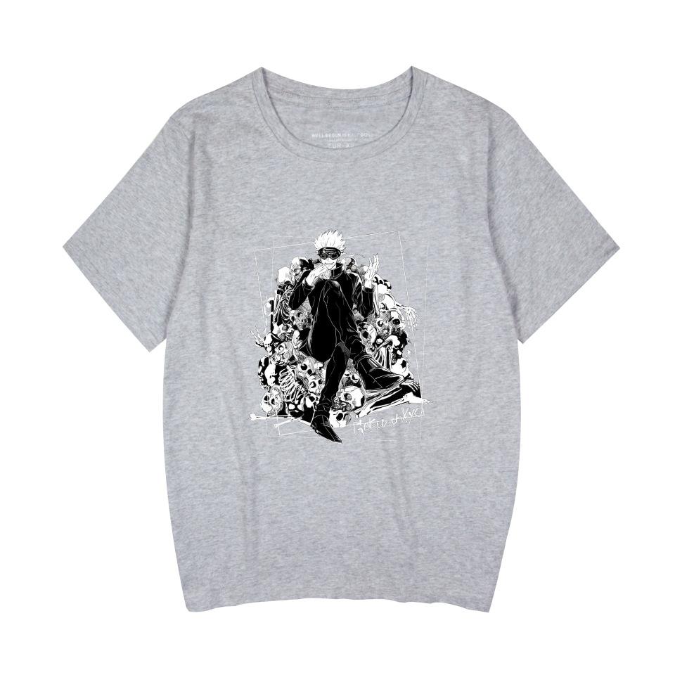 Summer Women Men's Short Sleeve Tshirt Jujutsu Kaisen Anime Clothing New Men Tee Shirt Cosplay T-Shirt