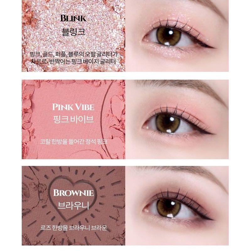 HOLIKA HOLIKA - My Fave Mood Eye Palette Pink Ology