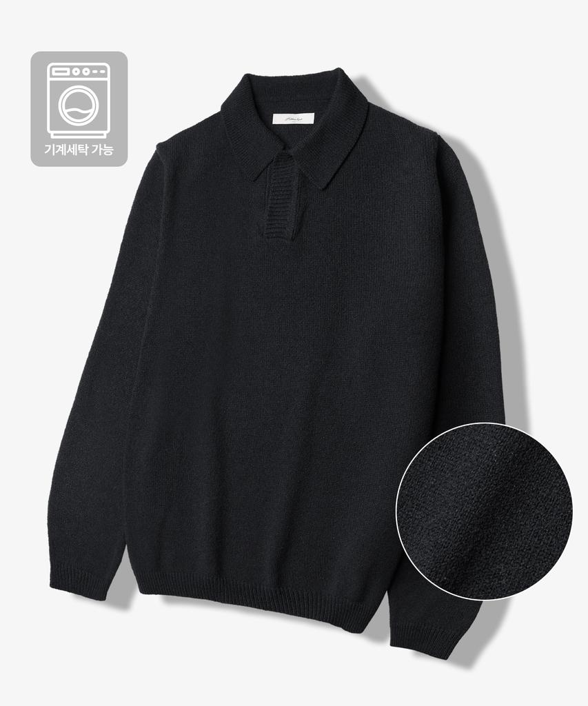 HALBKREIS LAYOUT [2Pack] T20026 Boucle Collar Knit_6 Colors