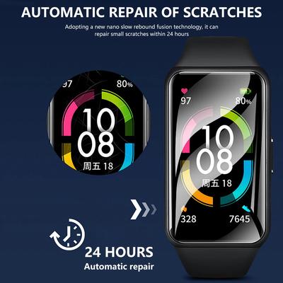 Weiche Hydrogel-Folie für Samsung Galaxy Fit 3 Kratzfester Smartwatch-Displayschutz für Galaxy Fit3 Schutzfolie Kein Glas