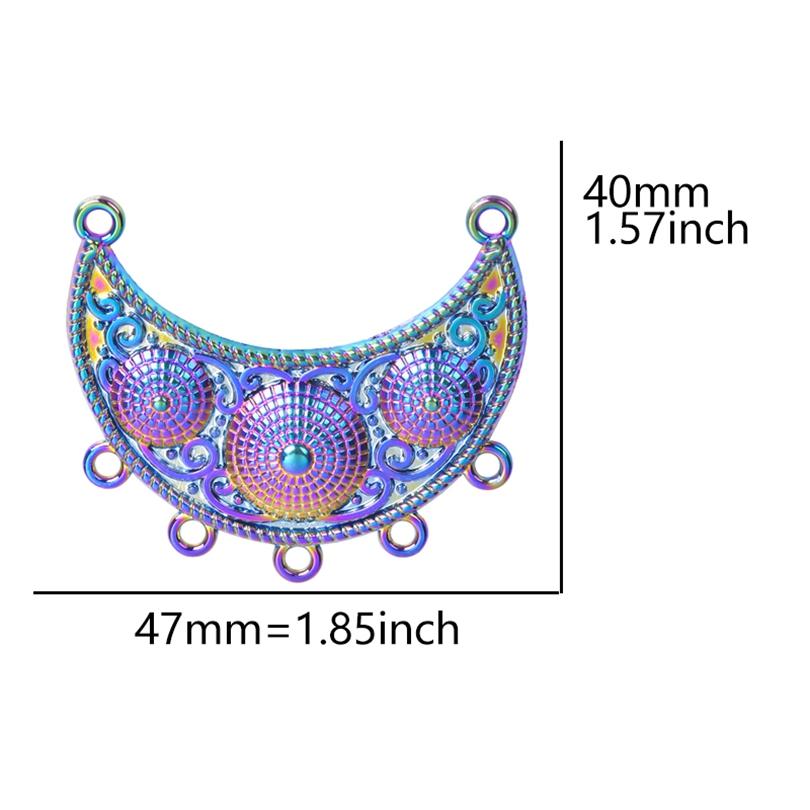 2Pcs Rainbow Animal Charms For Jewelry Making Supplies Elephant Leopard Butterfly Charm Pendant Handmade Accessories Fatima Hand