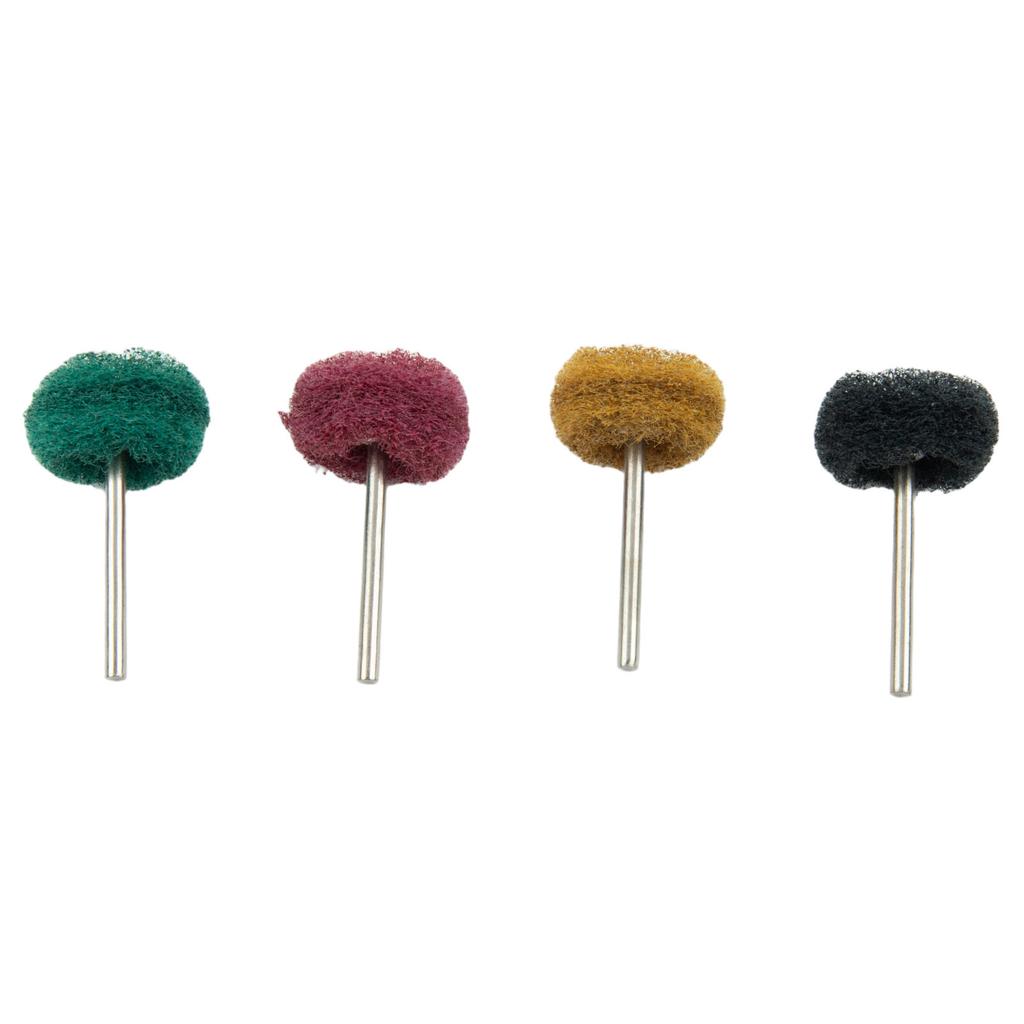 Polishing Wheels Abrasive Wheel Nylon Brush Practical 3mm Shank High Quality For Metal Polishing 45*25mm For Rotary Tool