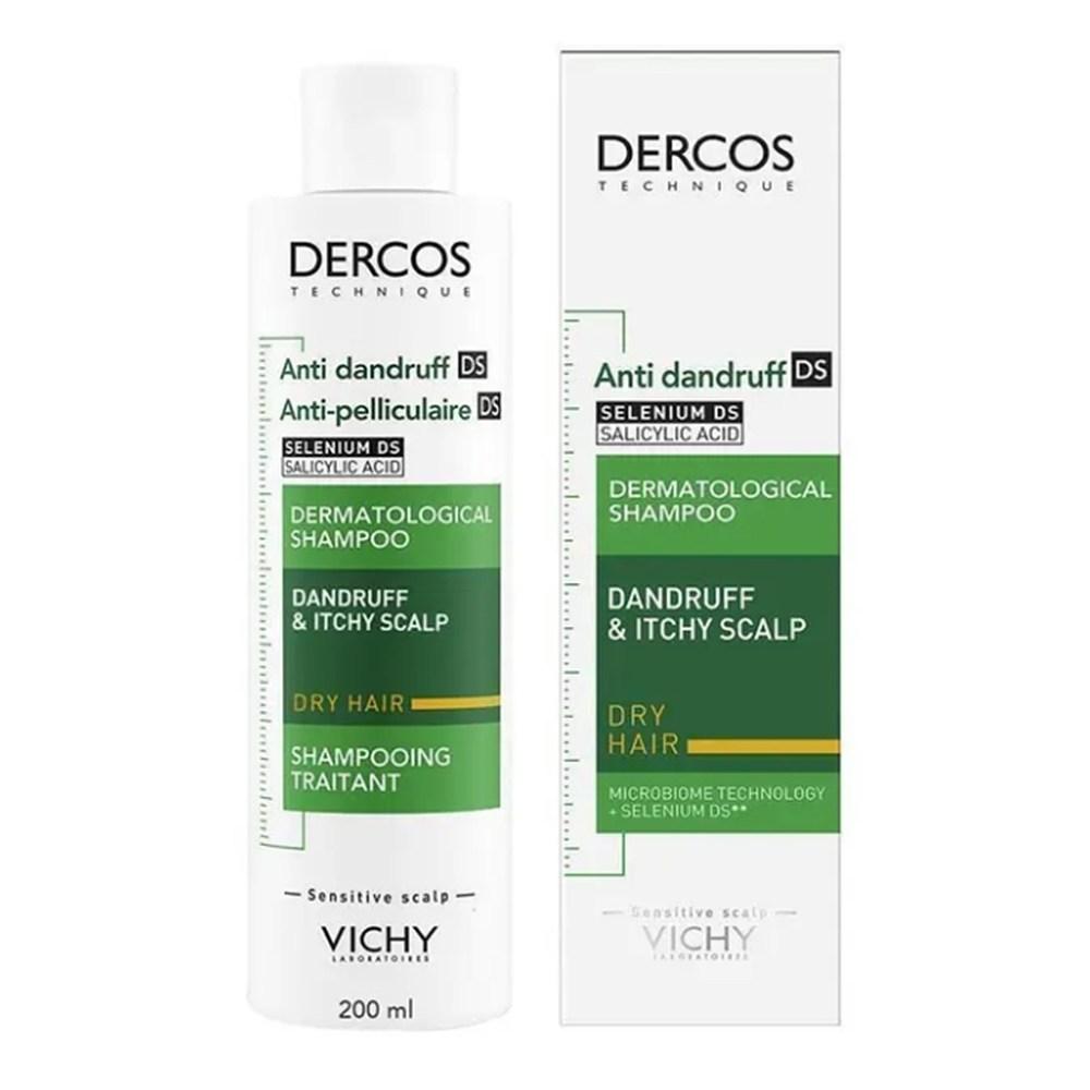 Australian Dercos Vichy Anti-Dandruff DS Sensitive 1.5 Scalp Dry Hair Dandruff Shampoo