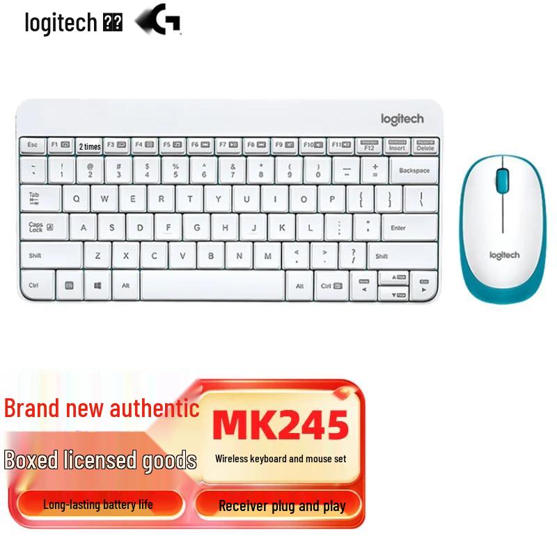 

Logitech MK245 Wireless Keyboard and Mouse Combo