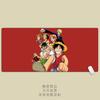Nuovo Anime Giapponese One Piece Monkey D. Luffy Roronoa Zoro Periferiche Tappetino Mouse Sovradimensionato Ragazzi Anime E-sport Tappetino per Scrivania del Computer Tappetino Cartoon per Tastiera