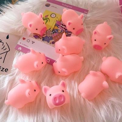 1PC Funny Toys Squeeze Antistress Toy Pig Cartoon Pop Relieve Stress Breathing Novelty Doll