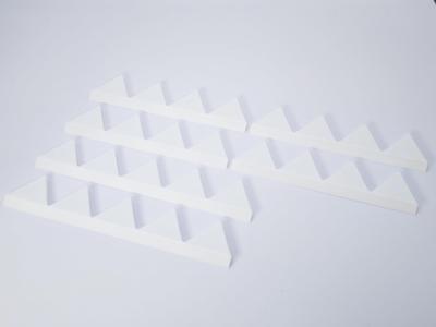 Einfach anziehen! Chevron-Form Effektives Aerodynamisches Gerät, Hergestellt aus ABS, Slim+R (4 Berge, 2 5, Weiß)