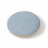 Jewelry Display Tray Round with Metal Rim Soft for Boutique Counter