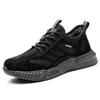 Unisex Summer Breathable Mesh Steel Toe Safety Shoes Comfortable Lightweight Work Sneakers For Men And Women