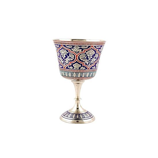 Brass Handcrafted Goblet Wine Glass