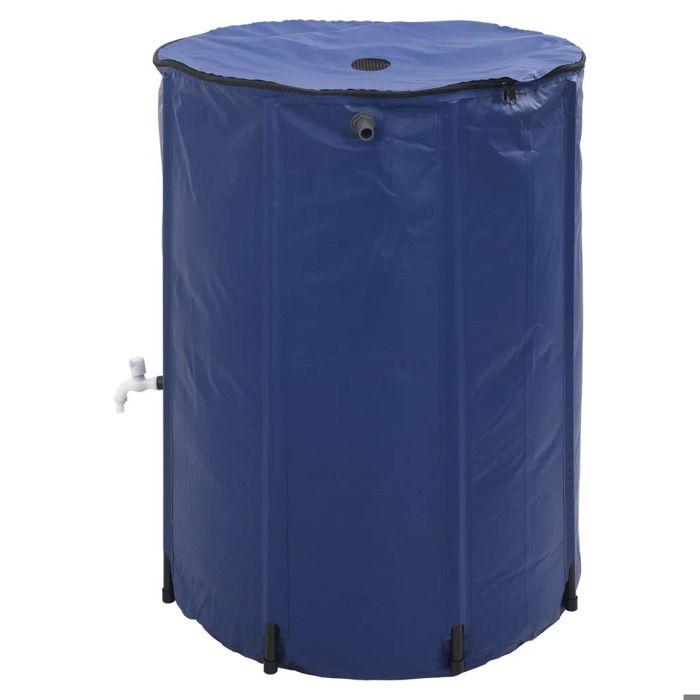 Réservoir d'eau - vidaXL - 1350 L - Pliable - PVC - Avec robinet intégré