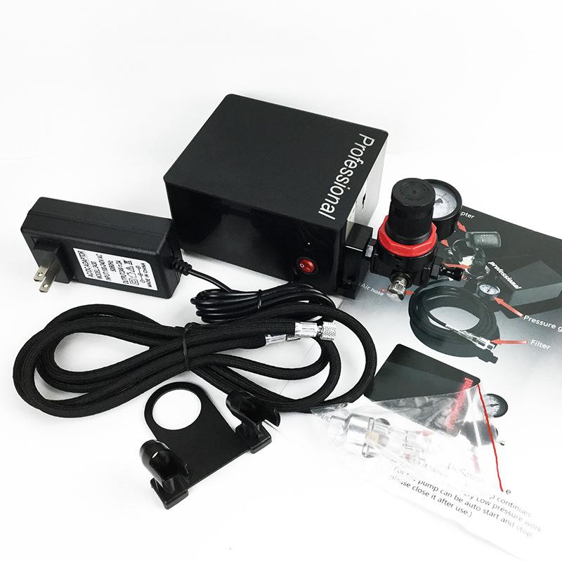 Portable Airbrush Pump for Crafts, Art, Repair & More