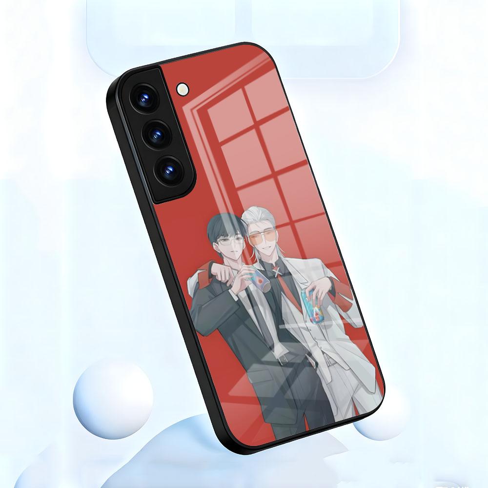 Chinese Animation To Be Hero X Phone Case For Samsung S26 S25 S24 FE S23 S22 S21 Plus S20 Ultra Note20Ultra Black Glass Cover