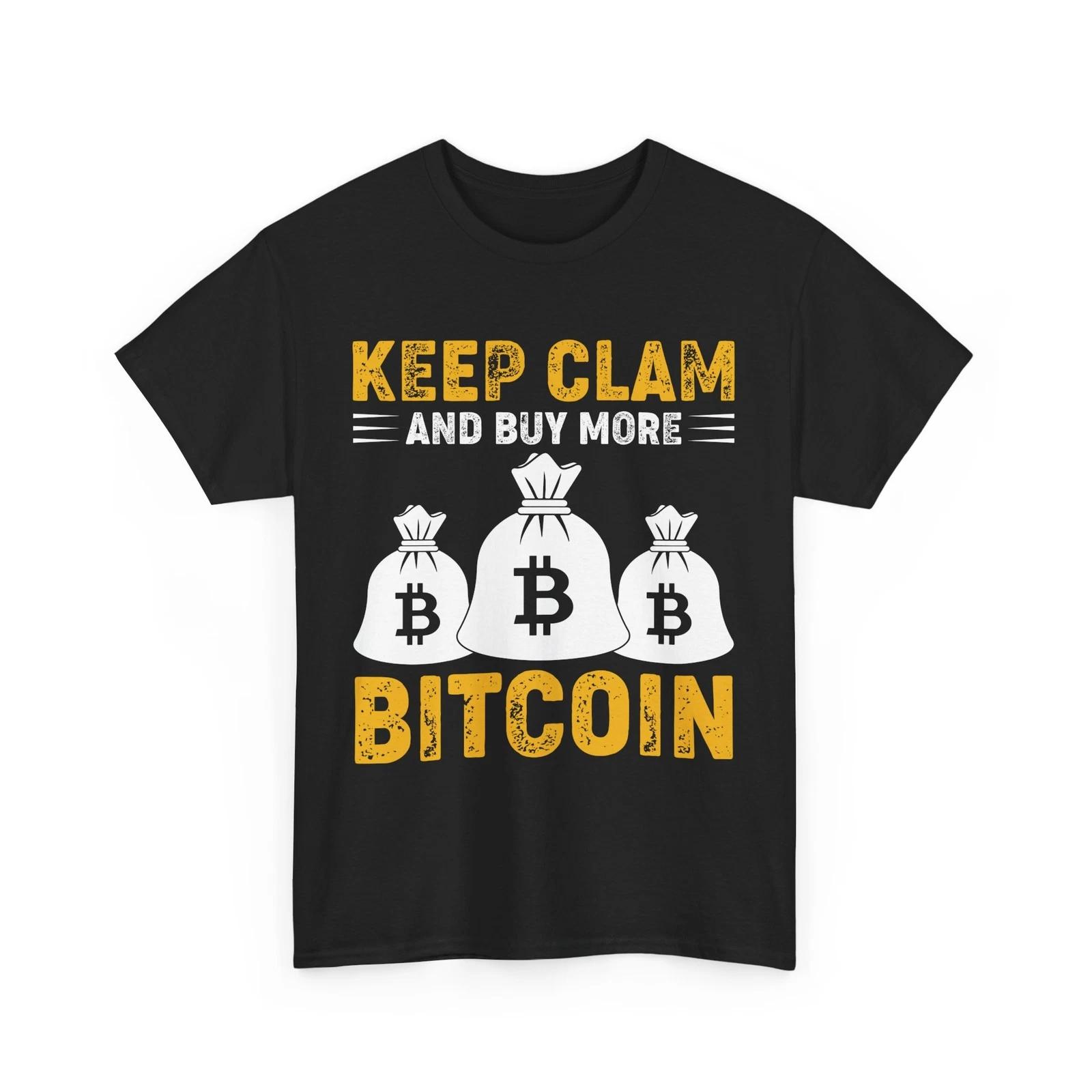Bitcoin King T-Shirt – Funny Crypto Investor Blockchain BTC Graphic Tee XL