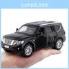 Patrol Simulation Alloy Sedan Model Toy With Sound And Light Functions