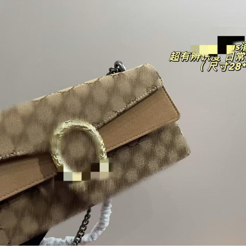 Classic Dionysus Style Shoulder Bag Retro Elegant Leather Handbag Crossbody