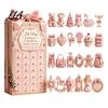 Festive Decoration for Home 2026 Nutcracker Advent Calendar, 24-Day Acrylic Ornament Set with Classic Interactive Game Friends Soldier