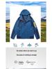 Three-in-One Detachable Couple Windbreaker: Youth Outdoor Jacket for Spring, Autumn, and Winter