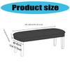 Machine Washable Benches Chair Covers Tear Resistant elasticitys Design Fit Up To 140cm For Living Room Office Use