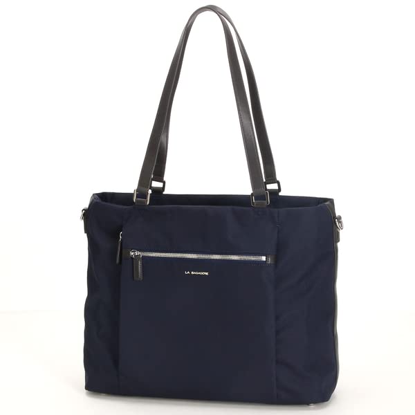 Tote Bag Cordura X Recycled Leather Square Tote Black [Rabaga Jerry] Women's (10)