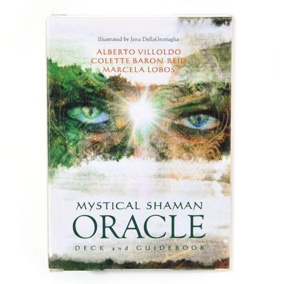 

64 шт. карты мистический шаман Oracle карты игры полный английский друзья вечерние настольная игра гадание судьба карты Таро