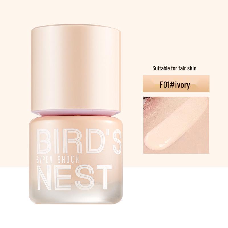

Zibo Cai Bird s Nest Nourishing Foundation: Long-lasting, lightweight, non-cakey, and non-transfer concealer base for flawless makeup.