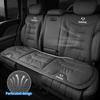 Car Velvet Cushion Leather Backrest Waist Pad Protector Cover Accessories For SsangYong Actyon Korando Rexton Kyron Rodius Tivol