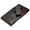 For OnePlus 13T (2025) Executive 360 Synthetic Leather Belt Clip Case - Black