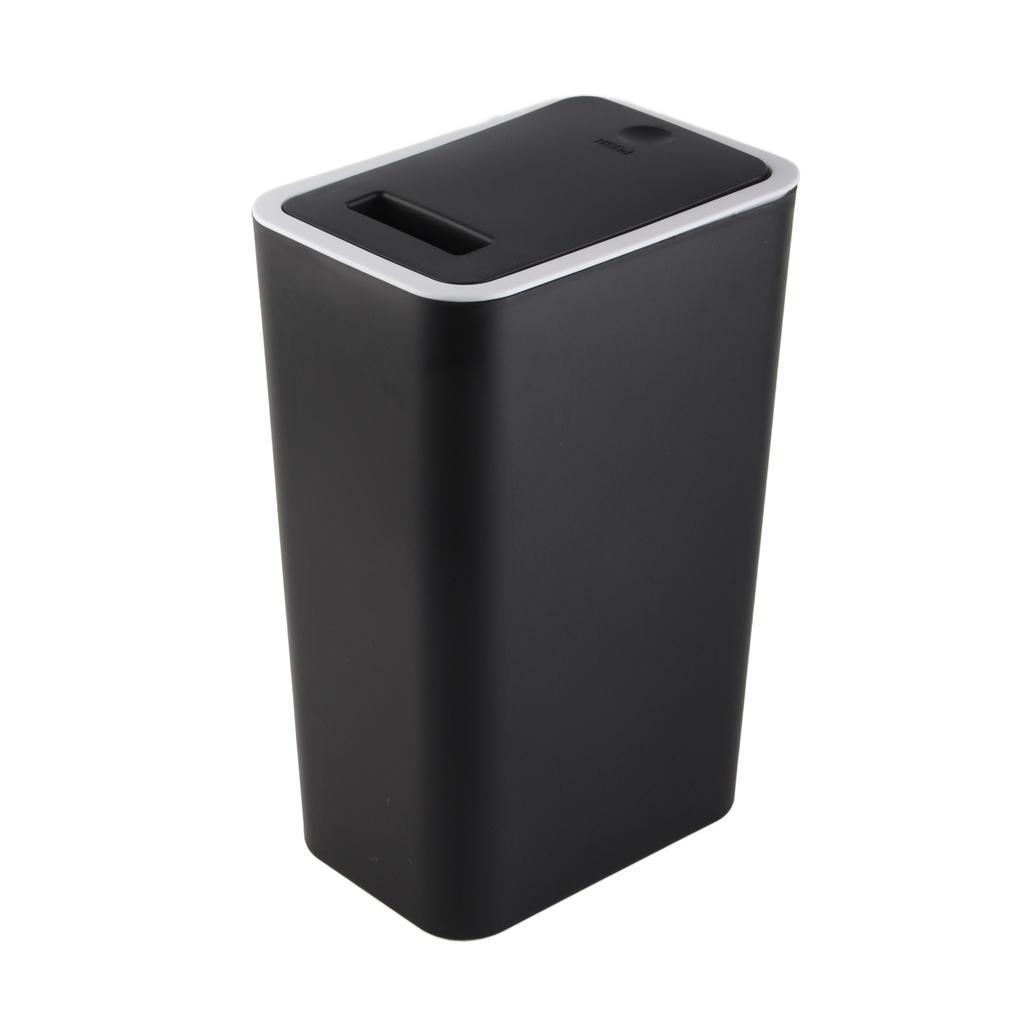 Household Garbage Cans Sled Large Capacity Odorless With Press Top Plastic Trash Bin For Home Kitchen Living Room Bathroom