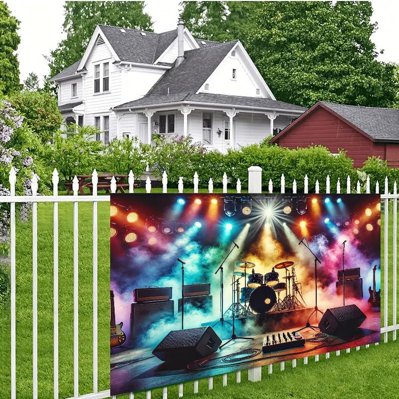 Bandiere di sfondo per performance teatrali, illuminazione scenica e decorazioni murali con effetto fumo, non è richiesta elettricità,