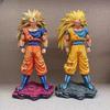 29cm Son Goku Figures Gk Anime Dragon Ball Super Saiyan 3 Action Figurine Pvc Statue Collection Model Doll Decoration Toy Gift