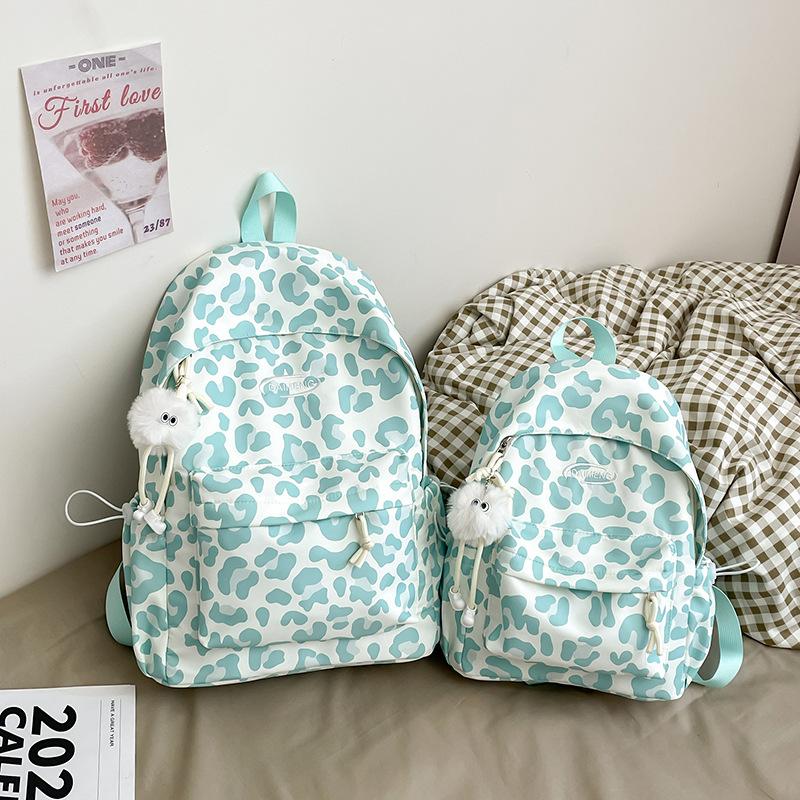 New Korean Version of Harajuku Elementary School Student Schoolbag Graffiti Print Junior High School Student Backpack High Value Backpack Japanese