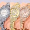 Elegant Women's Diamond-Set Roman Quartz Watch by YANYU
