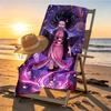 Demon Slayer Print Beach Towel Design, Soft, Lightweight. for Home Bathroom, Spa, Pool, Yoga, Surfing, Camping, Gift for Family, Friend
