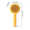 Hair Removal Combs Self Cleaning Pet Massage Brush Pet Cat Brush Pet Grooming