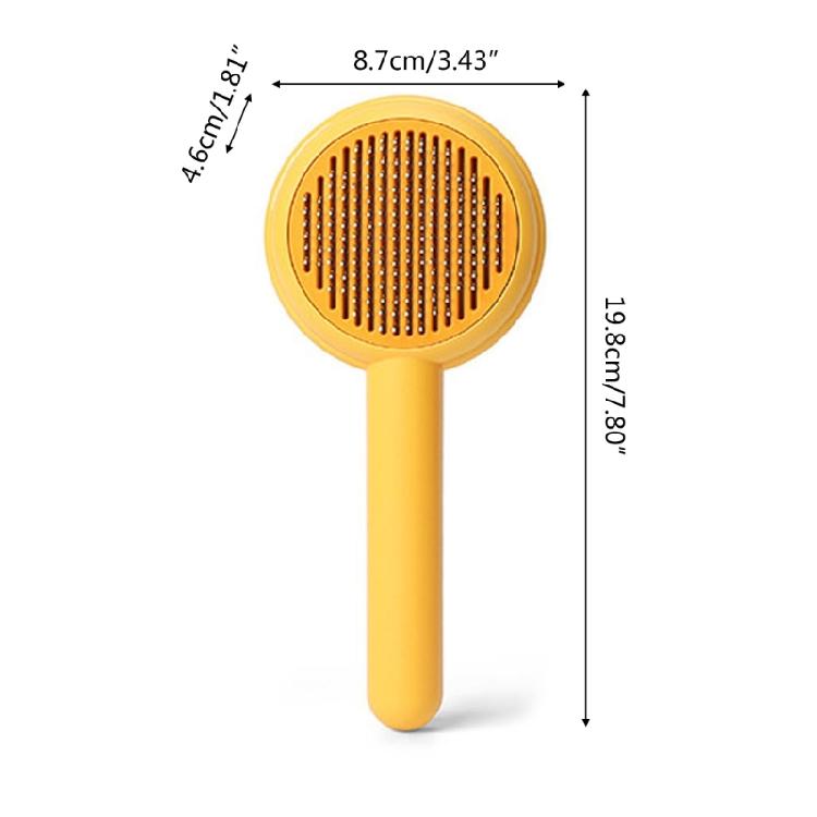 Hair Removal Combs Self Cleaning Pet Massage Brush Pet Cat Brush Pet Grooming