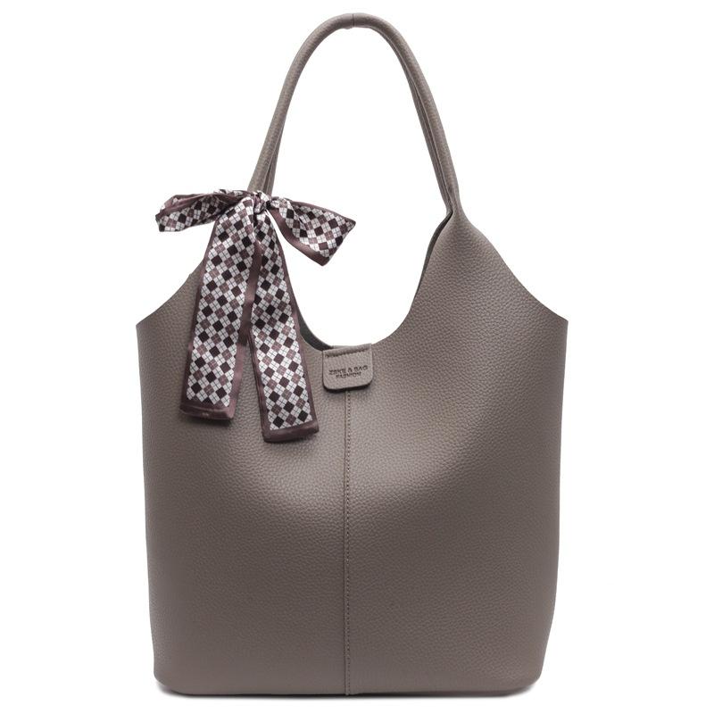 Commuter Large-capacity Bucket Bag Women's New Casual Shoulder Bag Versatile Underarm Bag