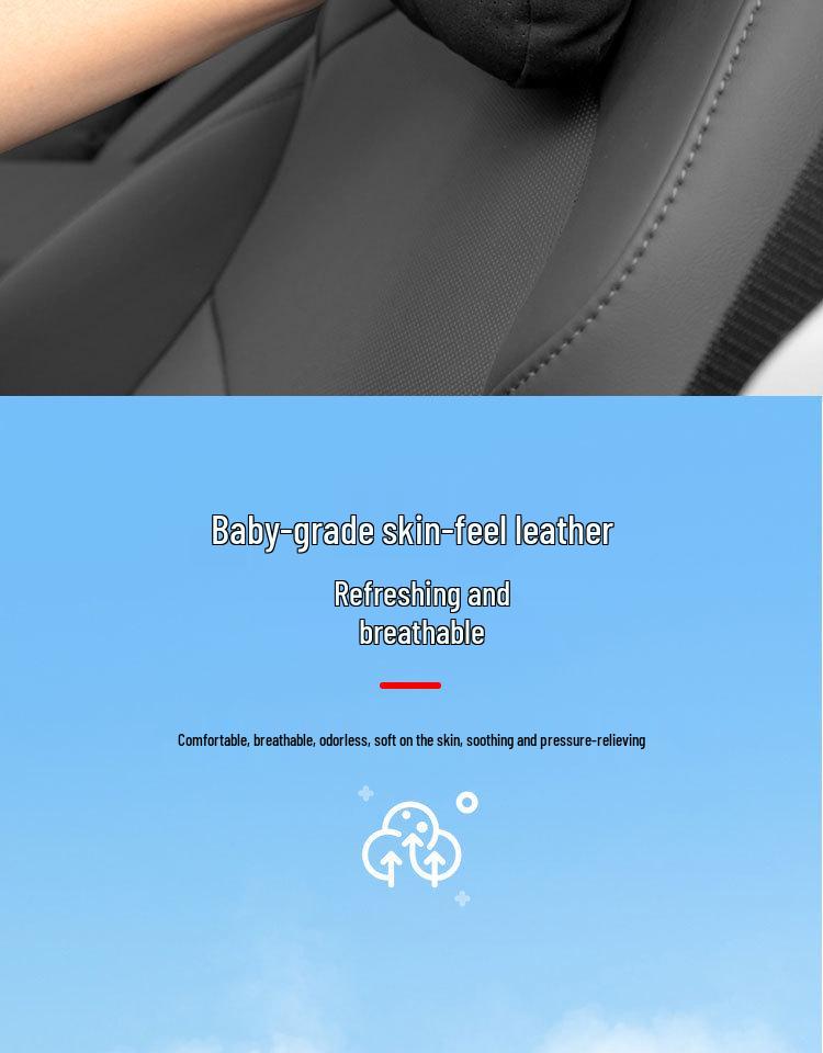 High-End Suede Neck & Lumbar Support Pillow for All Tesla Models